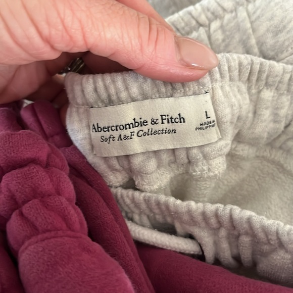 Lot of 4 Abercrombie jogger sweats- large - Picture 3 of 6